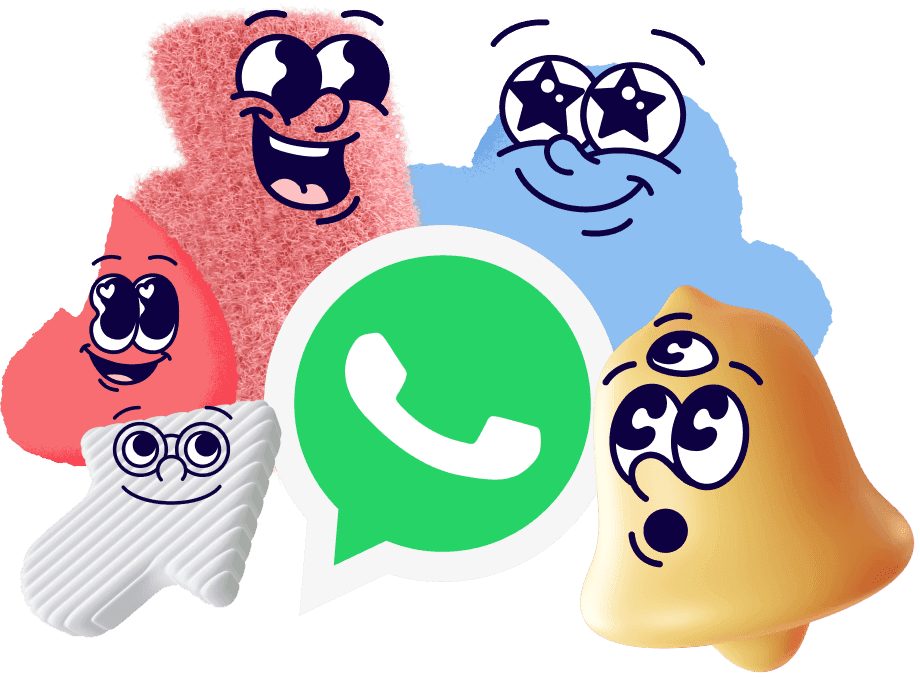 WhatsApp CRM Illustration